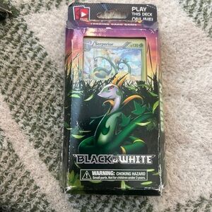 2011 POKEMON BLACK WHITE GREEN TORNADO (SERPERIOR) THEME DECK FACTORY SEALED/NEW